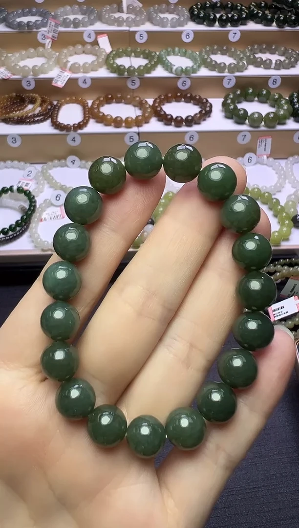 手串未镶嵌和田玉25号链接卡10mm