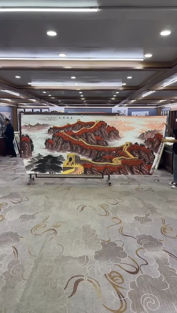 绘画Y-王红兵-大丈二-山水画
