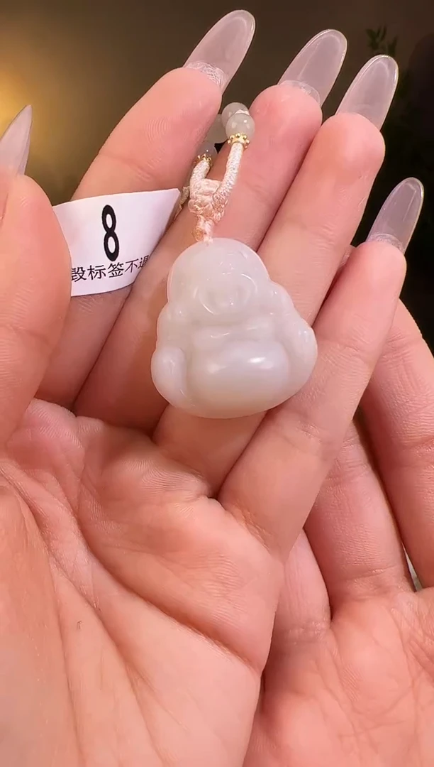 【闪购商品】和田玉颈饰未镶嵌佛公8