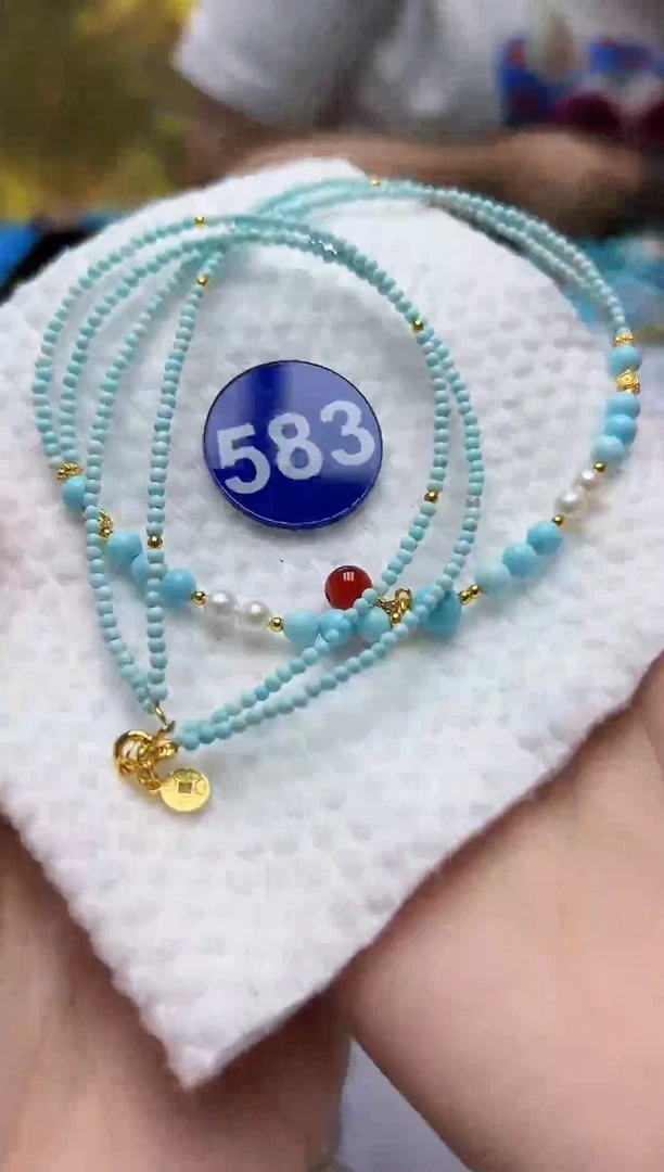 玛瑙/玉髓项链银S925镶嵌583