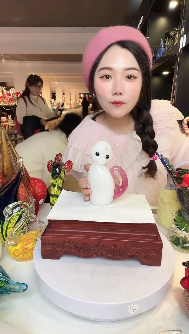 【闪购商品】茶盏琉璃摆件家居摆件