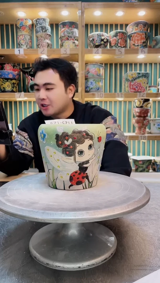 瓷片默认微瑕一物一拍1125-129