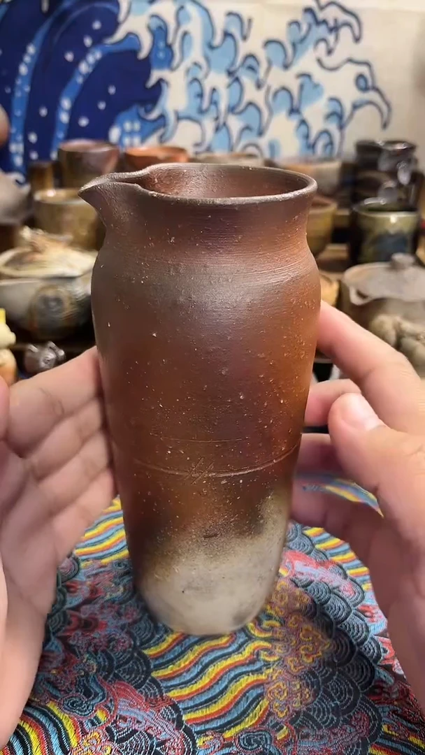 水灌日式备前烧茶具茶周边