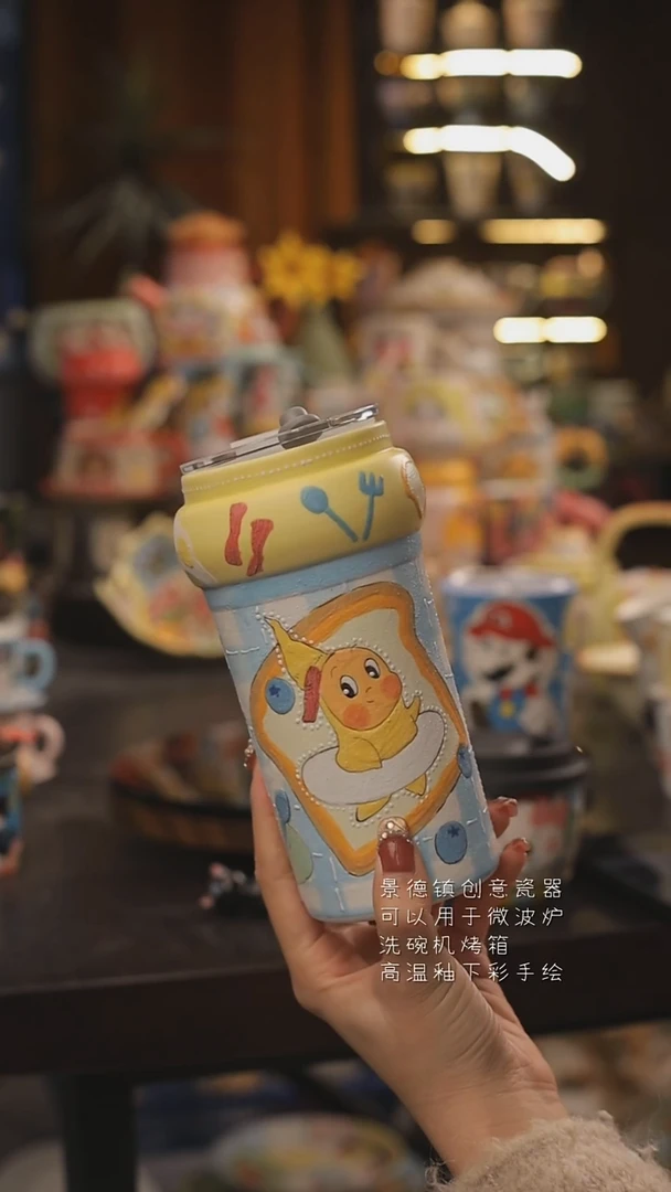 景德镇釉下彩绘设计师款式陶瓷