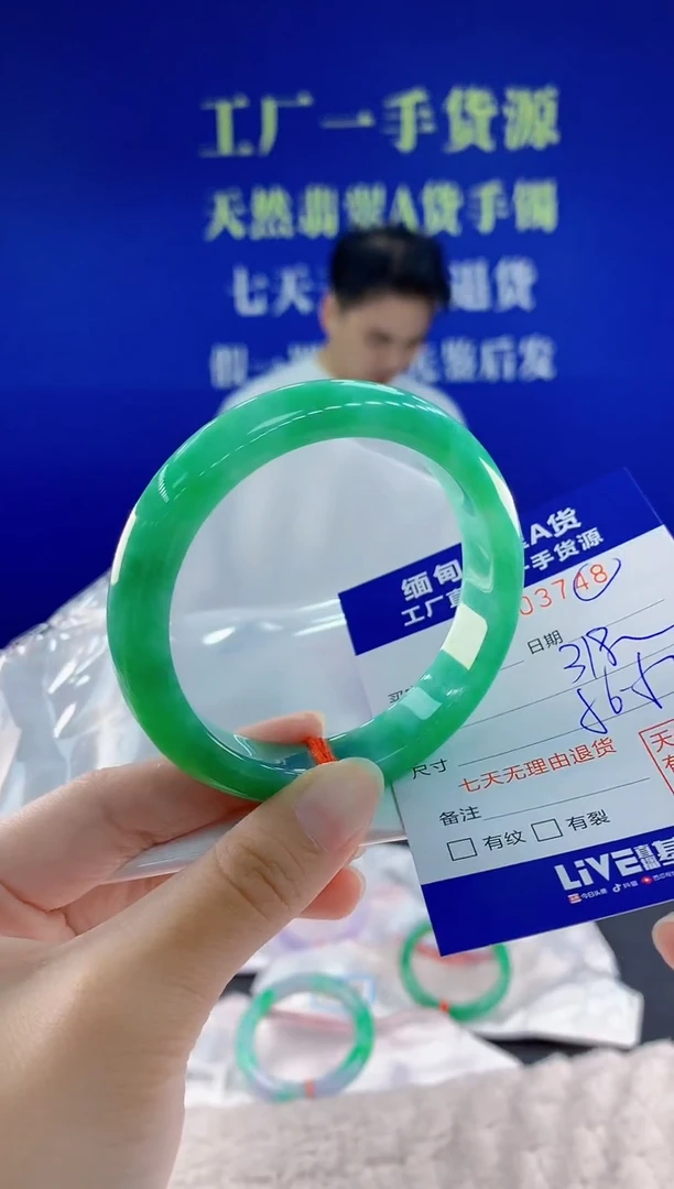 未镶嵌手镯翡翠48