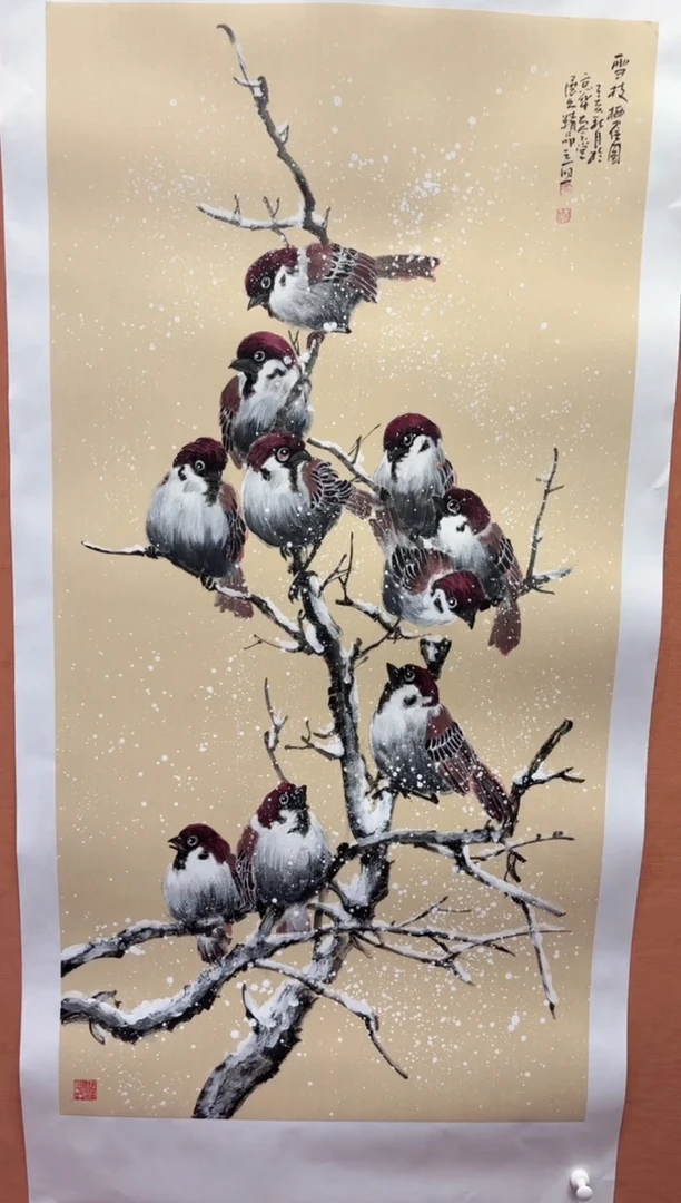 国画师立照老师国画作品
