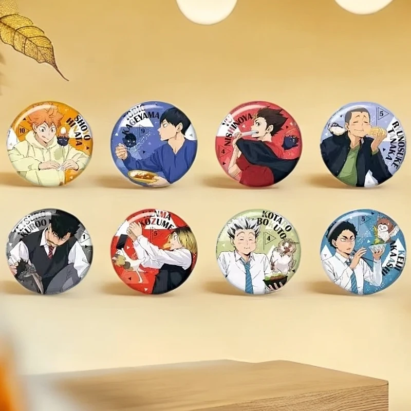 【欧鹿拆卡】排球少年新吉祥物吧唧 盲抽 代拆