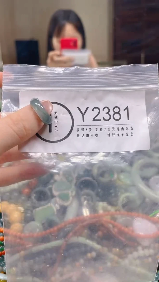 翡翠未镶嵌颈饰/Y/翡翠A货一图一物