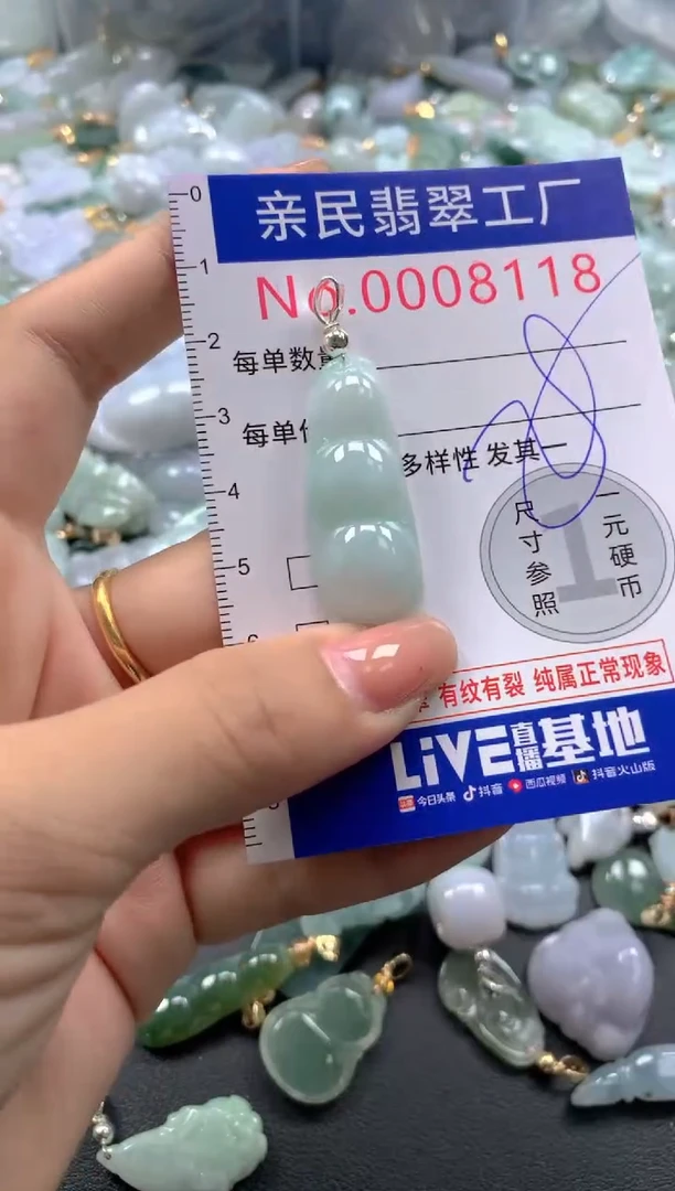 颈饰未镶嵌翡翠8118
