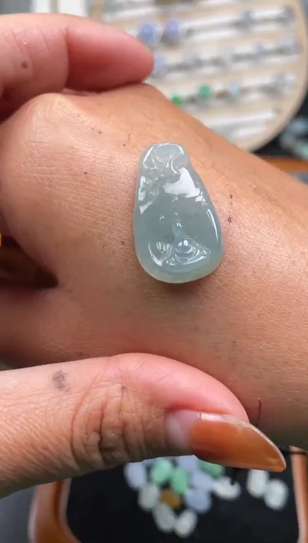 配石翡翠天然翡翠10