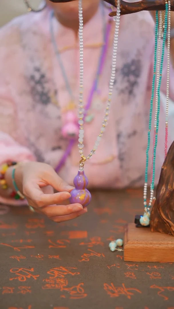 580非遗漆手艺工天然葫芦文玩福禄