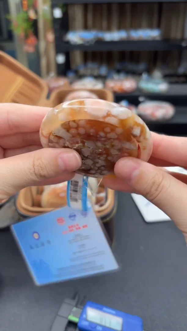 未镶嵌手镯石英质玉659(55圈赠送镯心)
