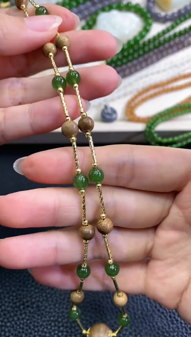 和田玉未镶嵌项链春日珠宝 D9多样性一件发