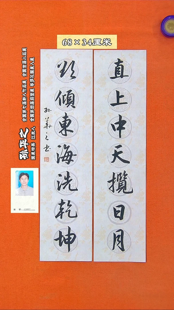 书法131R孙华之书法作品