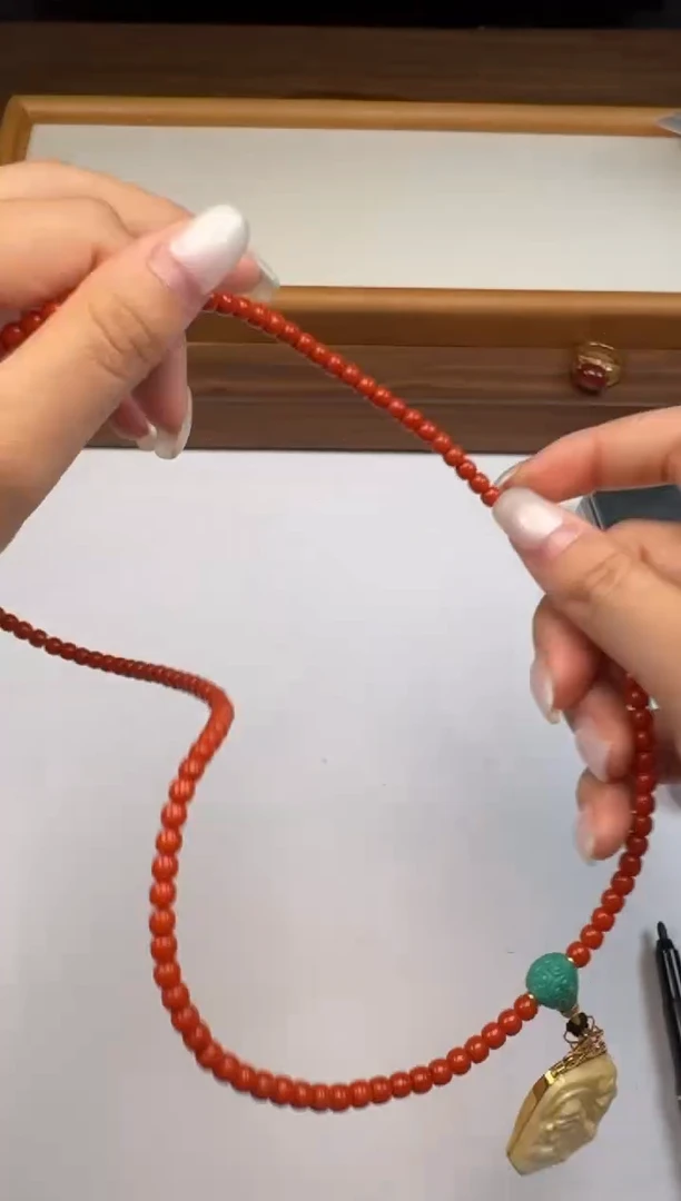 18K金镶嵌绿松石手串手串与*～手串手串