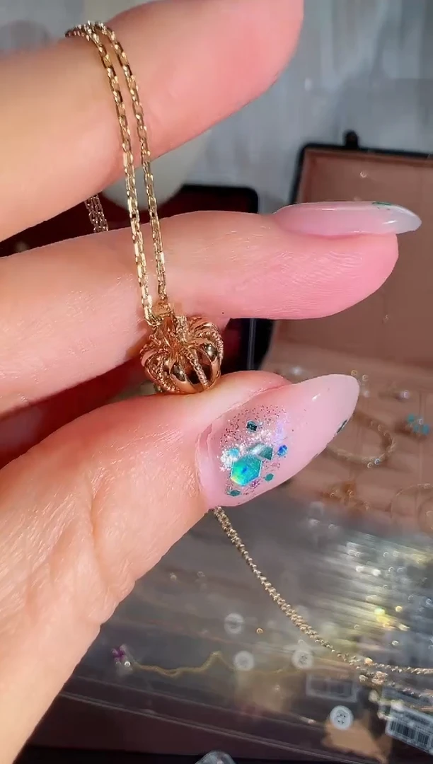 颈饰钻石18K金镶嵌BN0591#-Y#82