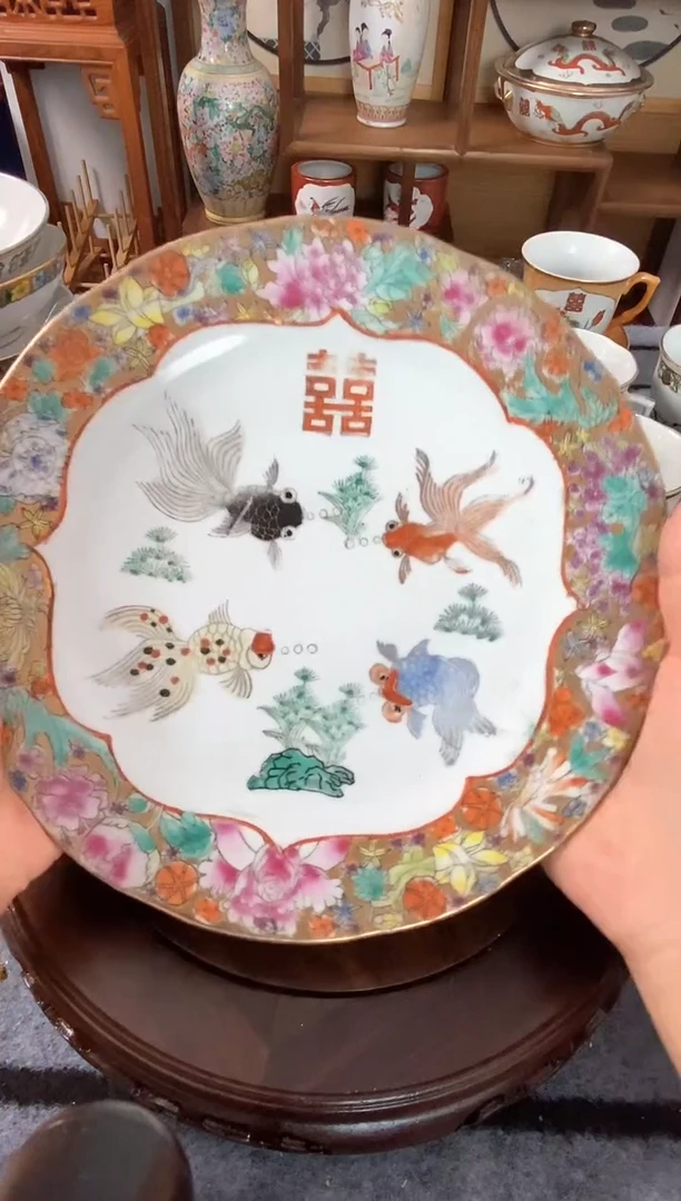 其他微瑕景德镇厂瓷摆件单件