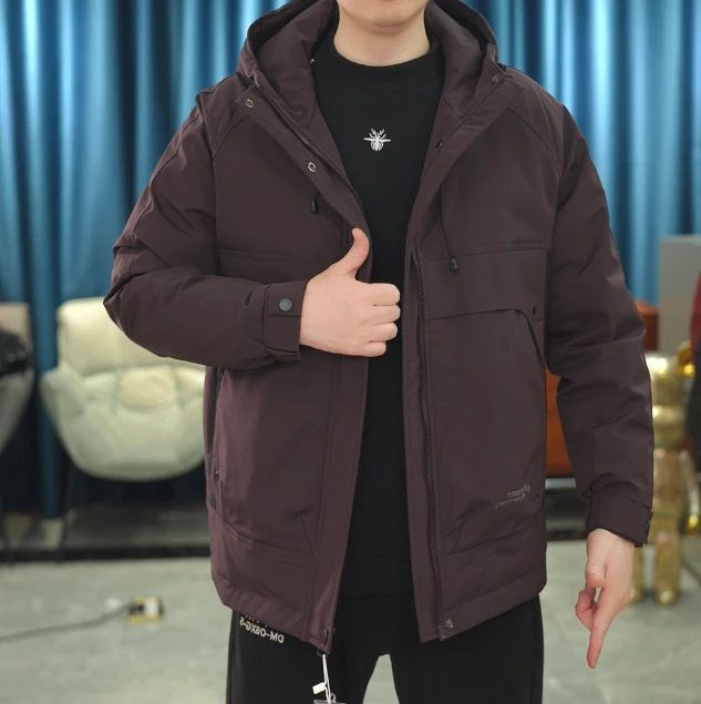 【麦炫严选】冬季新款男士羽绒服潮流时尚休闲保暖百搭潮流外套8134