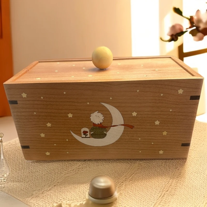 小王子长方形 带盖收纳筐 日常送礼