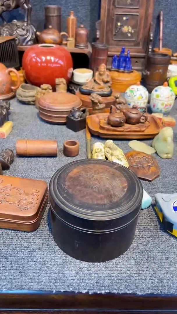 【闪购商品】贡木木艺圆罐子木木木