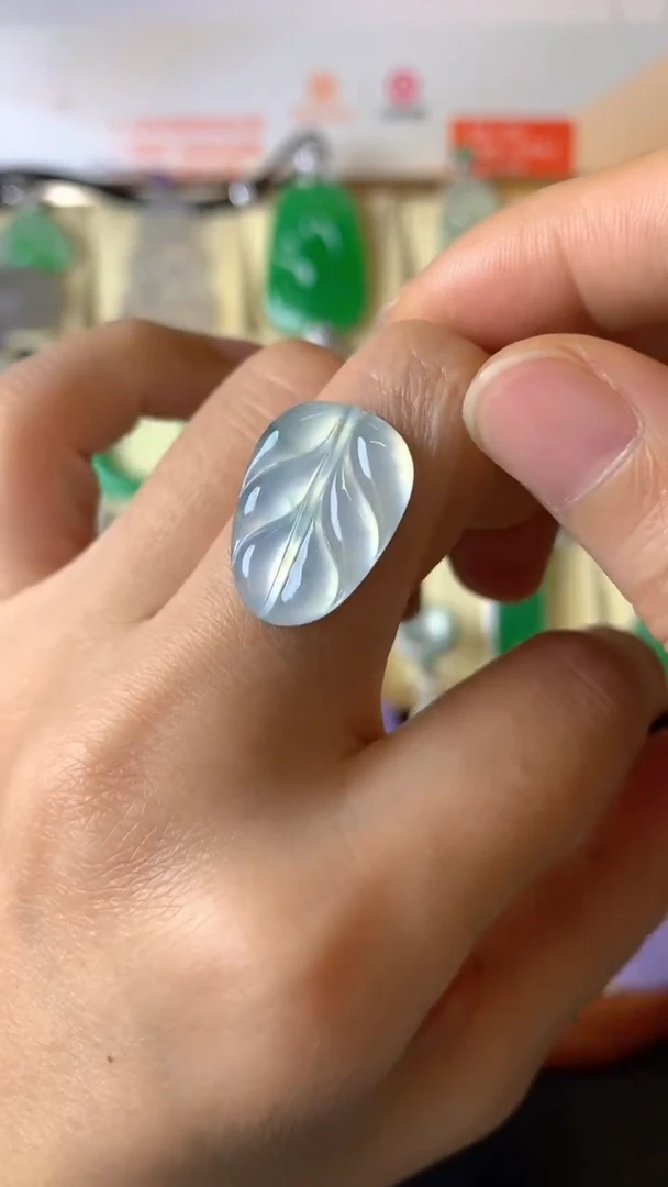 【闪购商品】定制翡翠未镶嵌1裸玉（客户意向镶嵌）