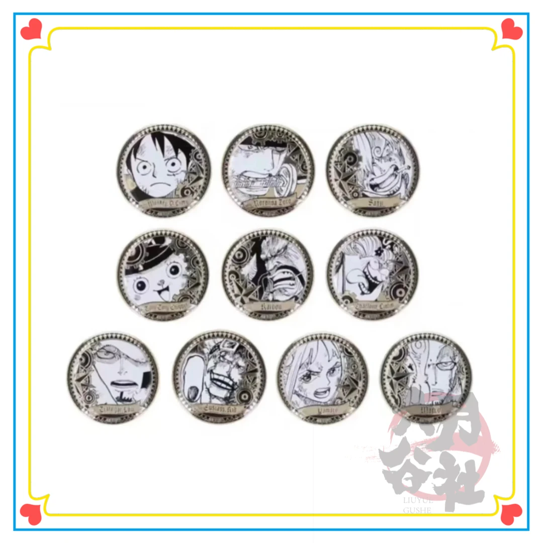 【海贼王】海贼王 JS黄金雕金浮雕吧唧（未成年禁止下单，默认代拆）