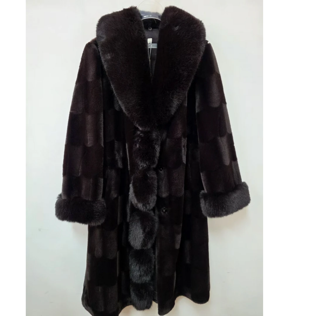 加厚中长款保暖防风时尚高级K370