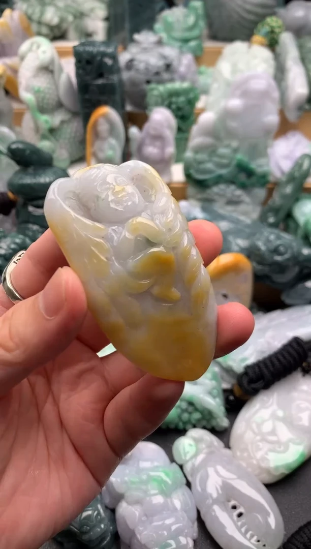 吊坠(不含链)未镶嵌翡翠1