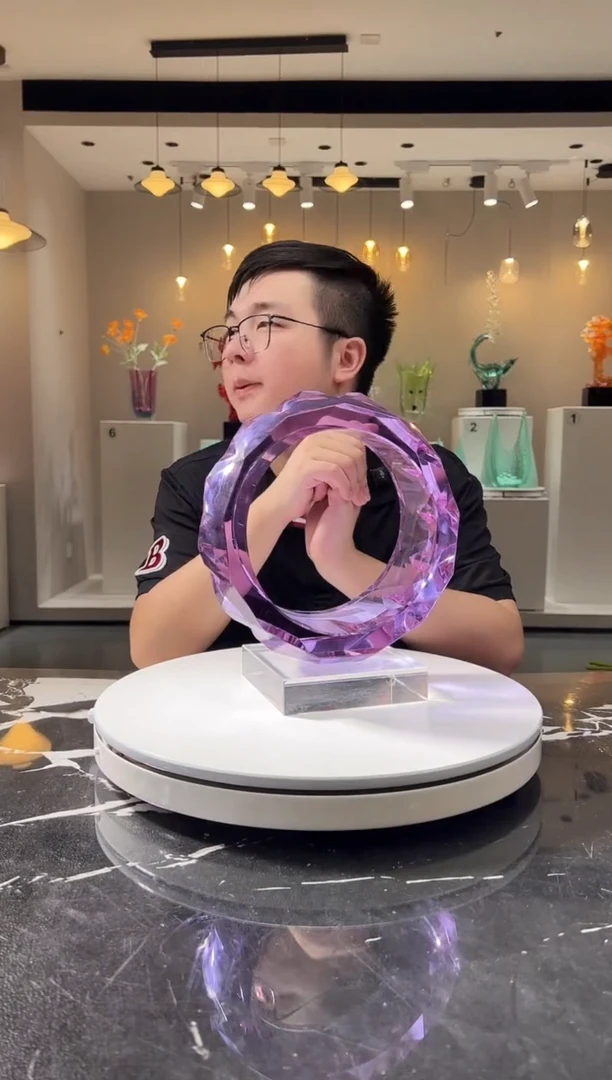 摆件巴比特美学 光影之环闭口