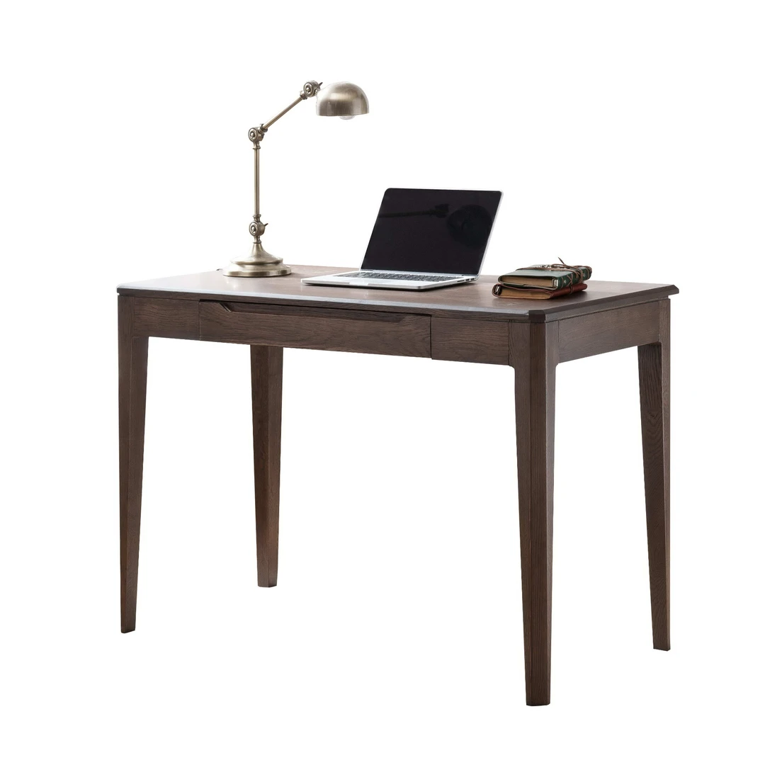 【BZ】ZS书桌单抽(C款--斜腿）胡桃色1100*550*760