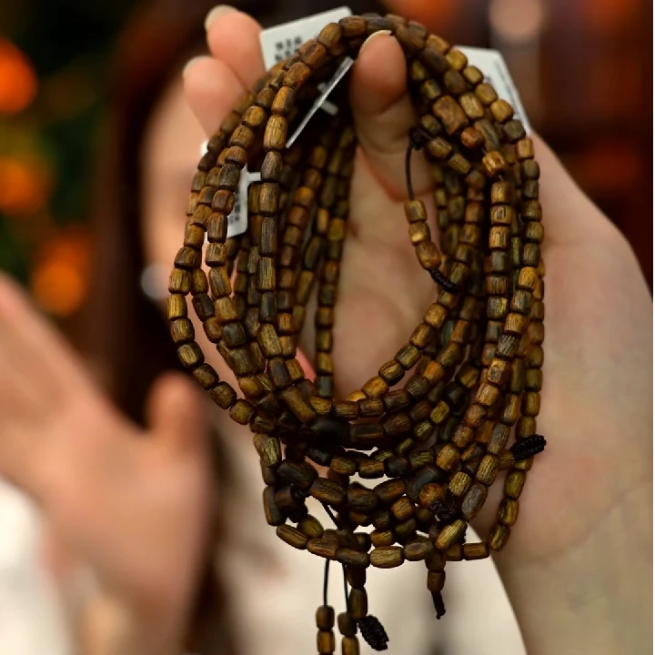 沉香【青霞沉香】张勺子树心油桶珠多圈 多样性发其一