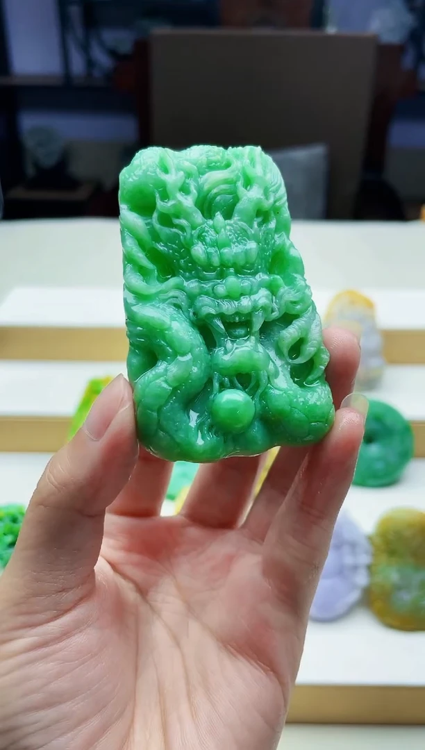 定制翡翠未镶嵌毛货07310254