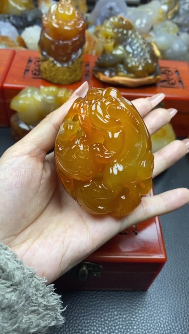 【闪购商品】玛瑙/玉髓手把未镶嵌00