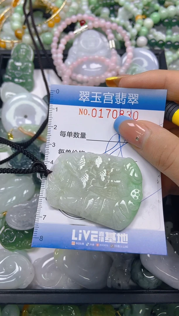 翡翠未镶嵌颈饰闪购0170830