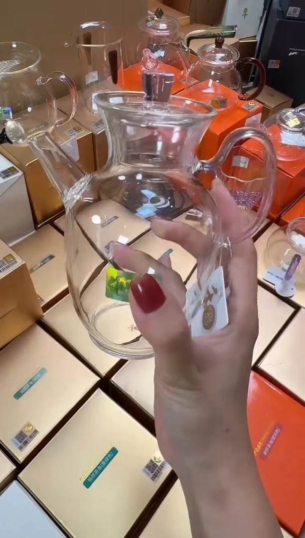@@禾器晶彩悦心壶浅粉色