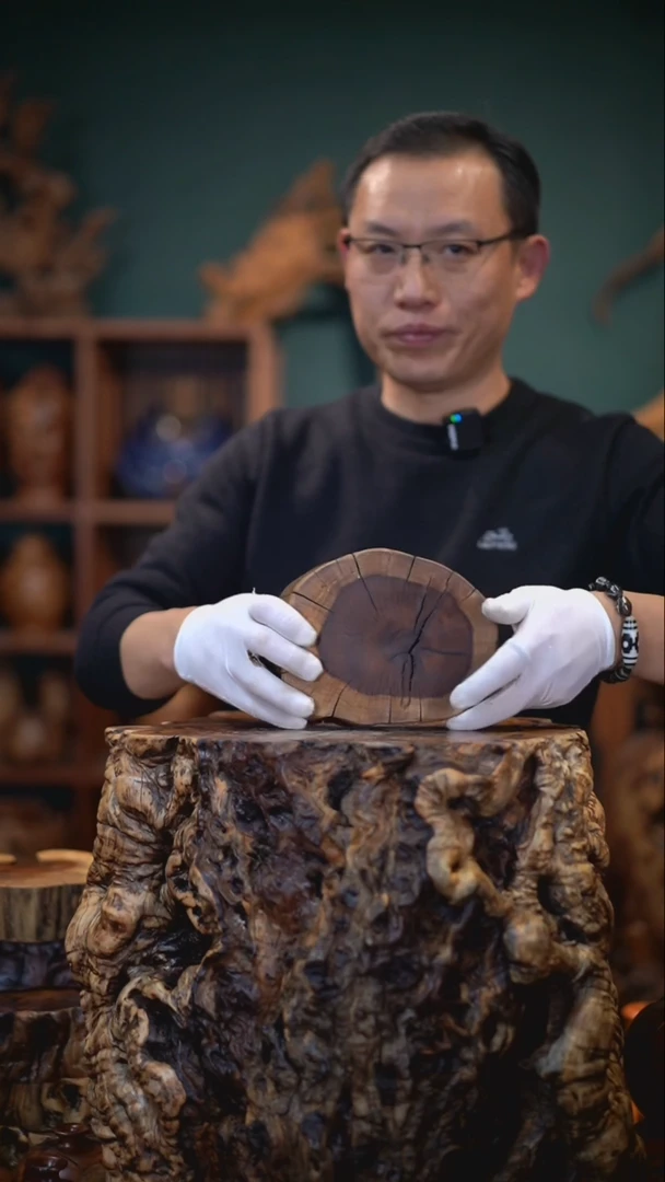 【闪购商品】枣木雷击枣木底座