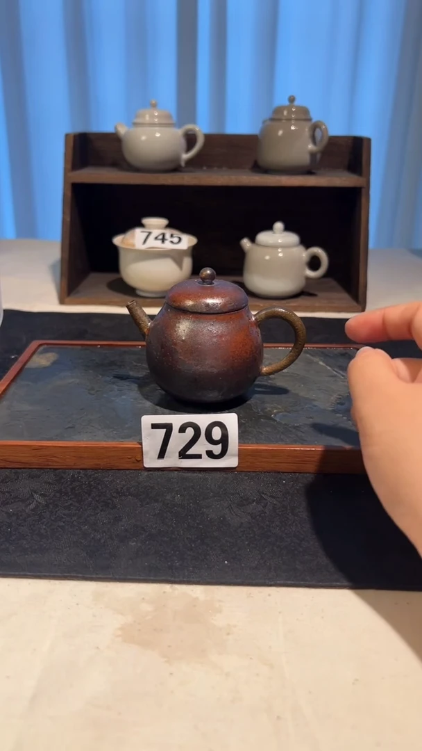 景德镇柴烧裸烧纯手工A729