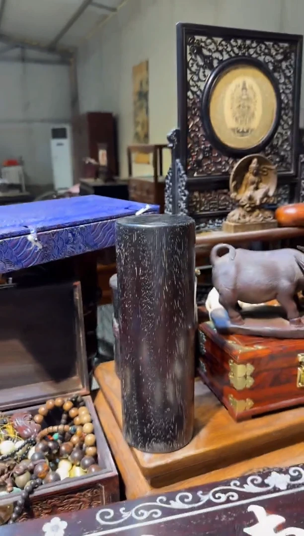 木紫檀横财 牛毛纹满金星