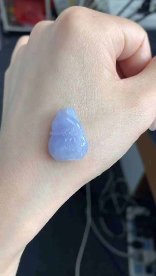 定制翡翠未镶嵌葫芦