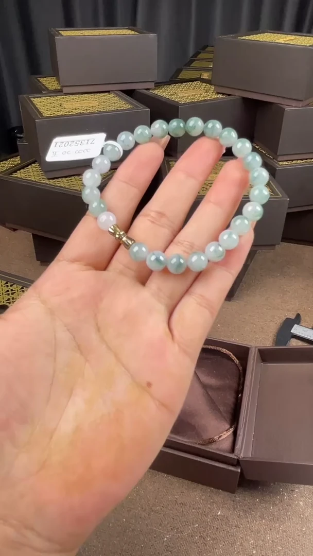 未镶嵌手链翡翠手串