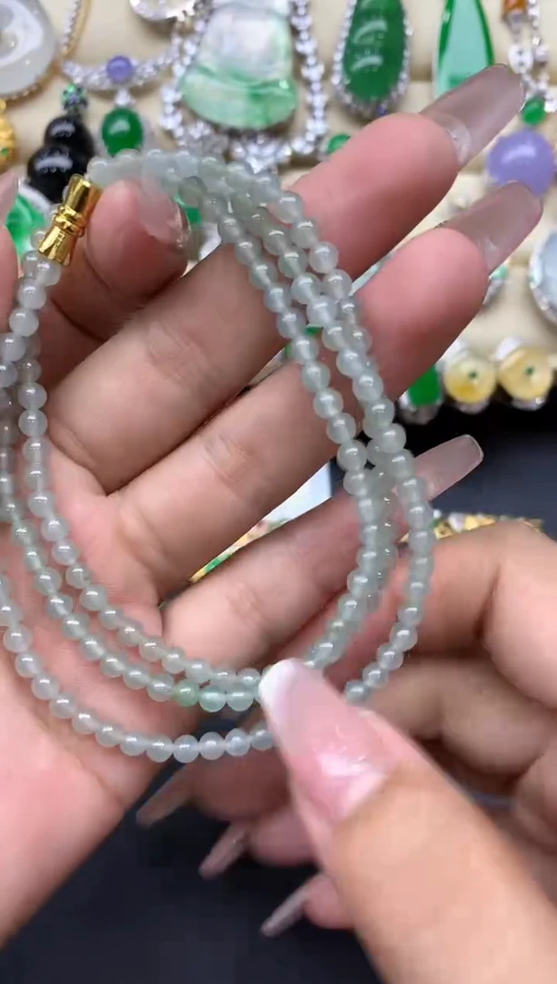 颈饰未镶嵌翡翠74-中国好珍宝