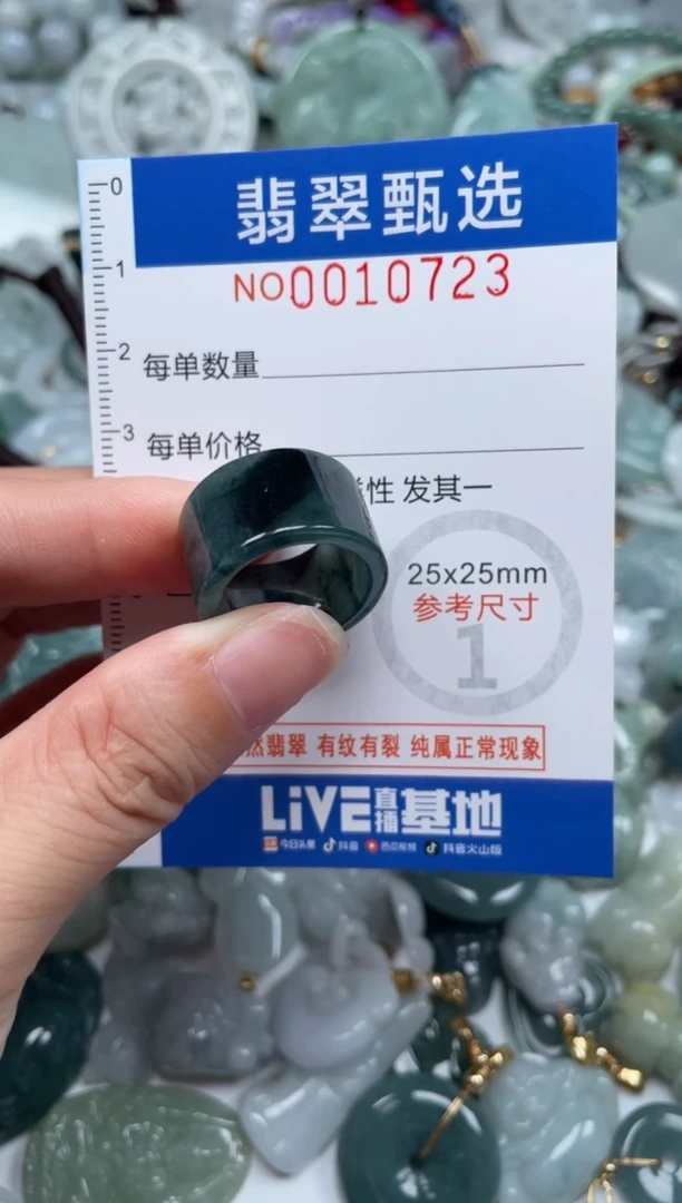 颈饰未镶嵌翡翠10723
