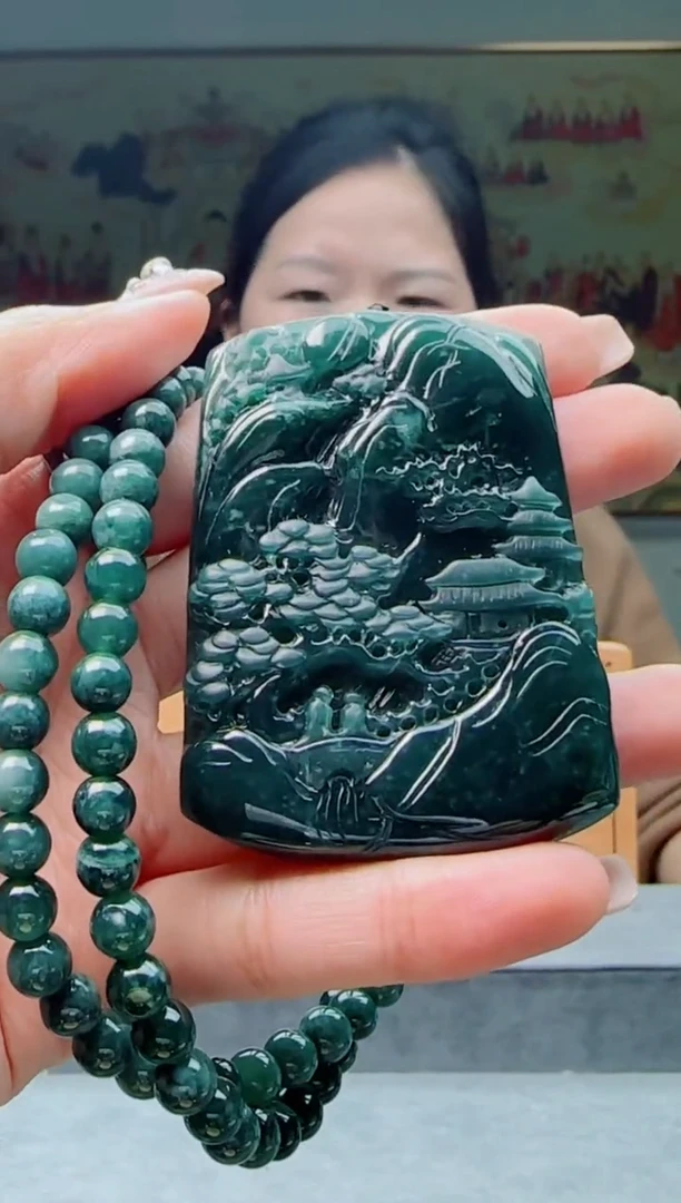 【闪购商品】翡翠颈饰未镶嵌11111111111111
