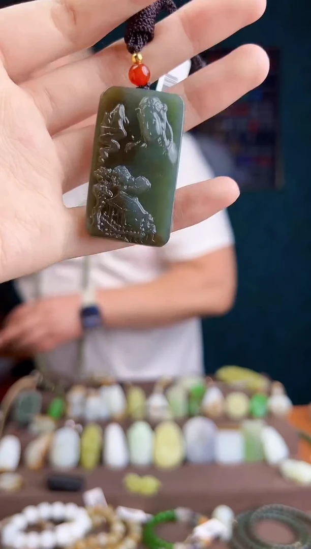 和田玉未镶嵌颈饰多样性发货 拍一单发一个