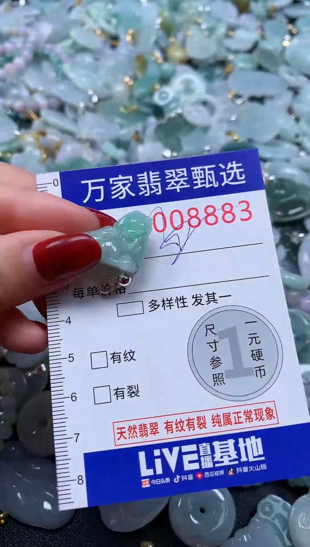 颈饰未镶嵌翡翠8883