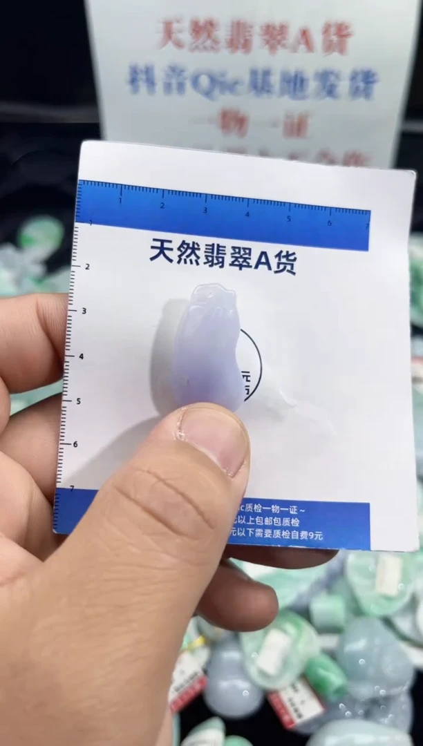 颈饰未镶嵌翡翠天然缅甸翡翠A货吊坠