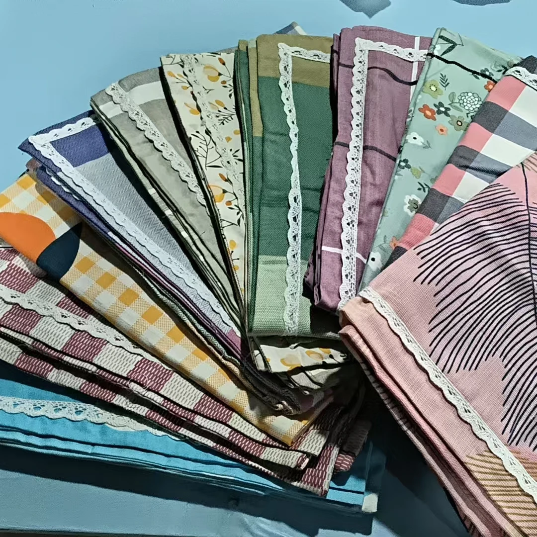 【拍一对发两对纯棉枕套】加厚印花双人通用枕套印花颜色随机发货