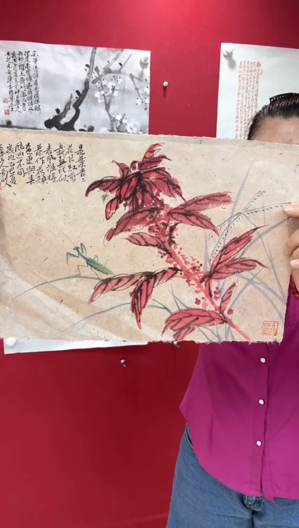 国画梁景欣老师1.5平尺