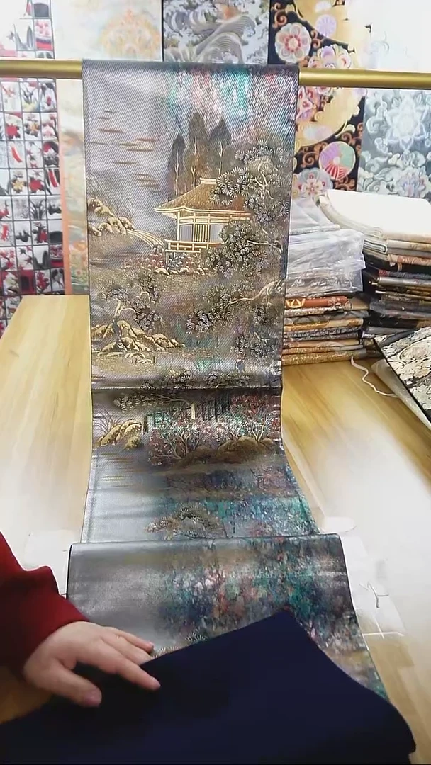 【闪购商品】织绣143 六通风景螺钿福利