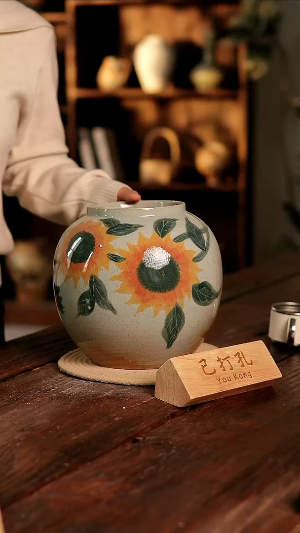 摆件23-254高24口13误差2已打孔孤品